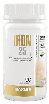Maxler Iron 25 mg 90 capsules