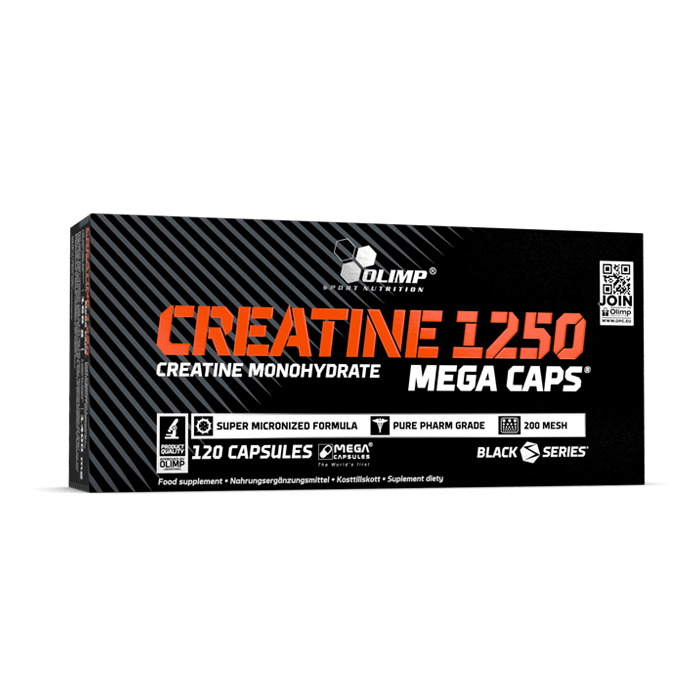 Olimp Creatine 1250 Mega Caps - 120 Capsules