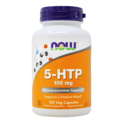 NOW Foods, 5-HTP, 100 mg, 120 Veg Capsules