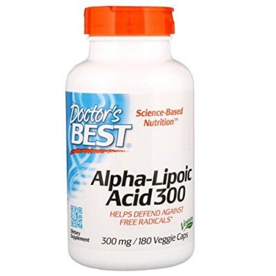 Doctor's Best, Alpha-Lipoic Acid 300, 300 mg, 180 Veggie Caps