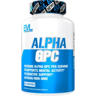 EVLution Nutrition, Alpha GPC, 60 Veggie Capsules