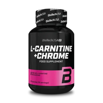 BioTech USA L - Carnitine + Chrome 60 պատիճ